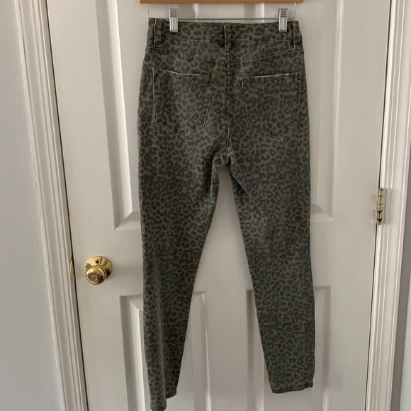 Leopard print jeans - Picture 2 of 2